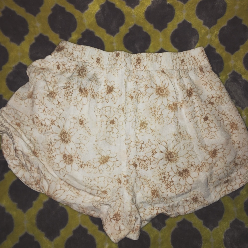 🌸Floral Knitted Cotton Shorts🌸